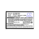 Cameron Sino Cs Gdm159Cl 900Mah Battery For Grandstream Cordless Phone