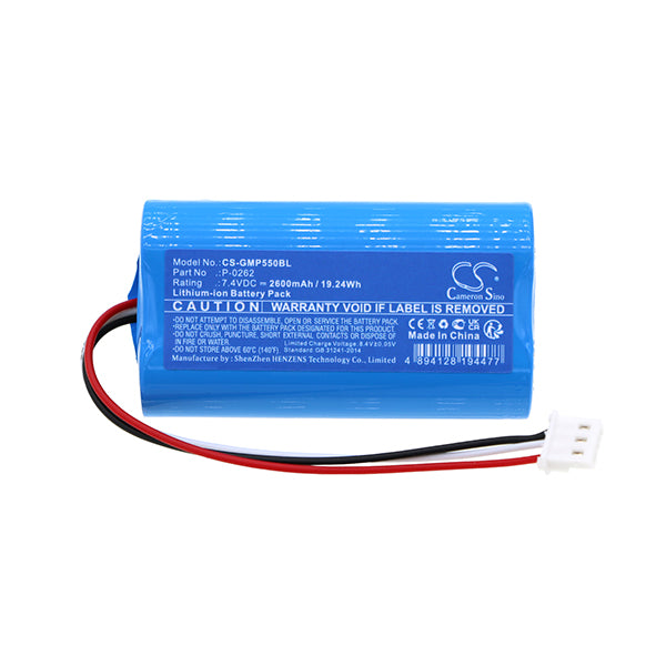 Cameron Sino Cs Gmp550Bl 2600Mah Battery For Int Raster Cash Register