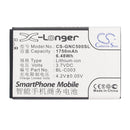 Cameron Sino Cs Gnc500Sl 1750Mah Battery For Gionee Mobile Smartphone