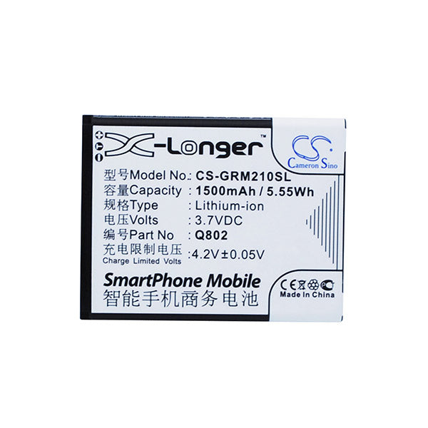 Cameron Sino Cs Grm210Sl 1500Mah Green Orange Mobile Smartphone