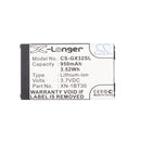 Cameron Sino Cs Gx32Sl 950Mah Battery For Sharp Mobile Smartphone