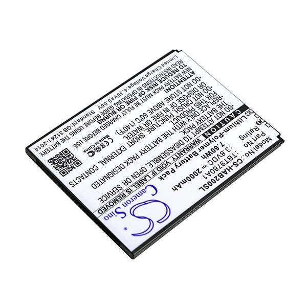 Cameron Sino Cs Hab200Sl 2000Mah Battery For Highscreen Mobile