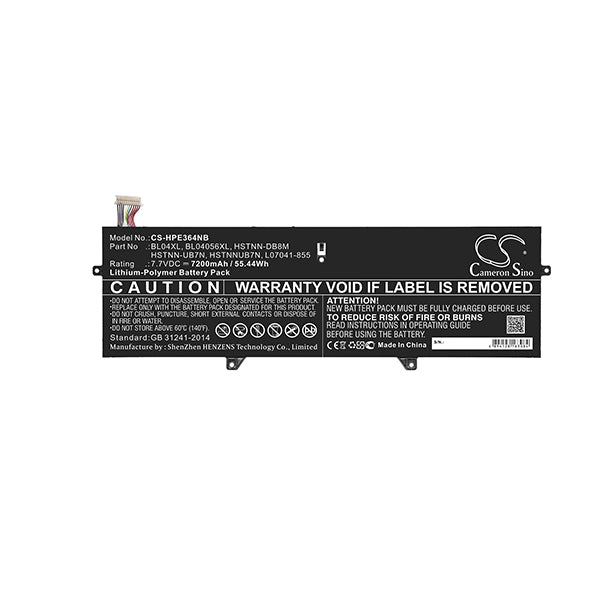 Cameron Sino Cs Hpe364Nb 7200Mah Battery For HP Notebook Laptop