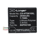 Cameron Sino Cs Htd610Xl 2040Mah Battery For Htc Mobile Smartphone