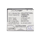 Cameron Sino Cs Htx710Xl 1600Mah Battery For At And T