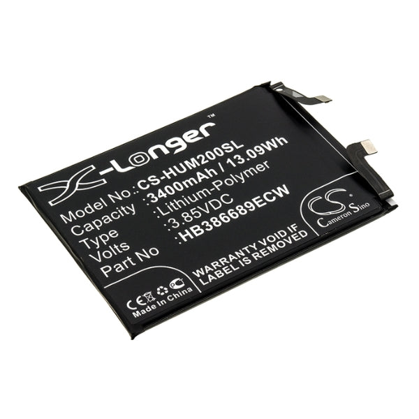 Cameron Sino Cs Hum200Sl 3400Mah Battery For Huawei Mobile Smartphone
