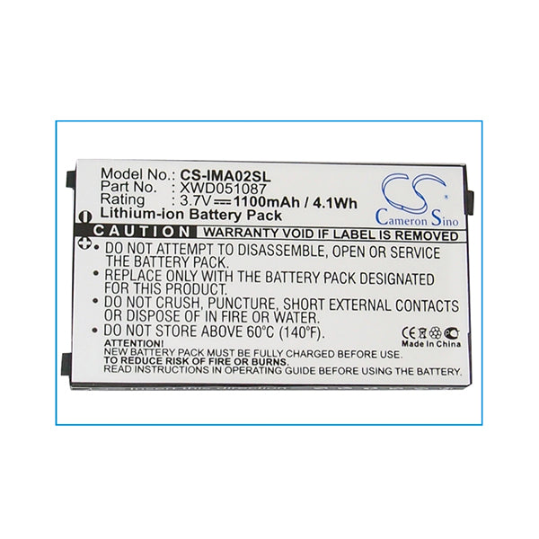 Cameron Sino Cs Ima02Sl 1100Mah Battery For I Mate Mobile Smartphone