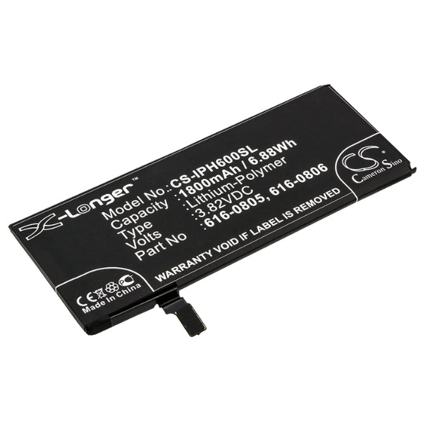 Cameron Sino Cs Iph600Sl 1800Mah Battery For Apple Mobile Smartphone