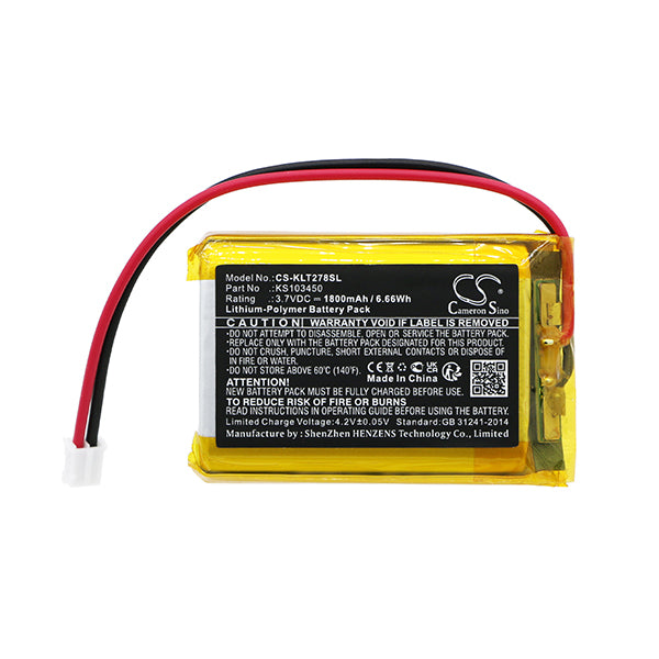Cameron Sino Cs Klt278Sl 1800Mah Battery For Kolsol