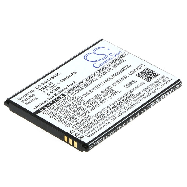 Cameron Sino Cs Kmt455Sl 1500Mah Battery For Kazam Mobile Smartphone