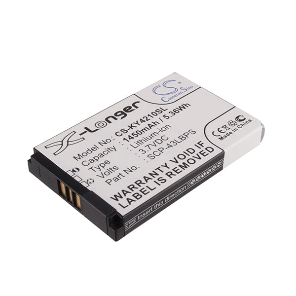Cameron Sino Cs Ky4210Sl 1450Mah Battery For Kyocera Mobile Smartphone