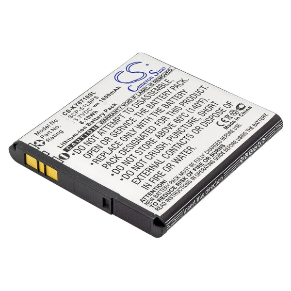 Cameron Sino Cs Ky6710Sl 1650Mah Battery For Kyocera Mobile Smartphone