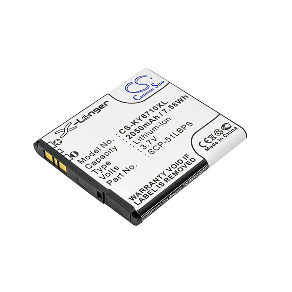 Cameron Sino Cs Ky6710Xl 2050Mah Battery For Kyocera Mobile Smartphone