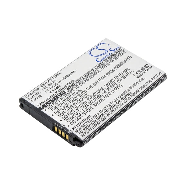 Cameron Sino Cs Lkp710Sl 1650Mah Battery For Lg Mobile Smartphone