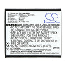 Cameron Sino Cs Lva380Sl 1350Mah Battery For Lenovo Mobile Smartphone