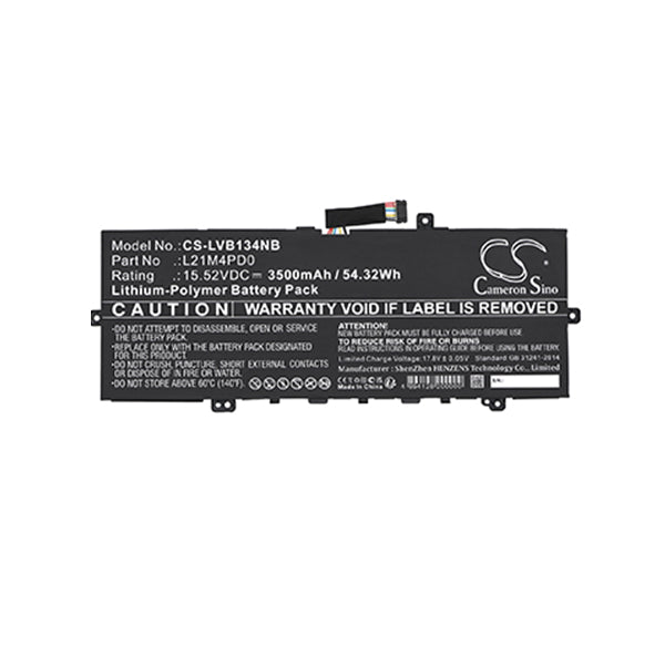 Cameron Sino Cs Lvb134Nb 3500Mah Battery For Lenovo Notebook Laptop