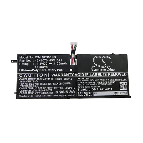 Cameron Sino Cs Lve390Nb 3100Mah Battery For Lenovo Notebook Laptop