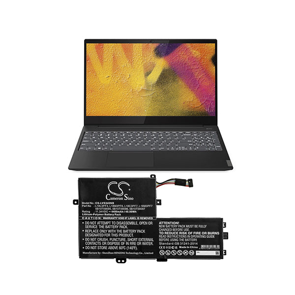 Cameron Sino Cs Lvs345Nb 4400Mah Battery For Lenovo Notebook Laptop