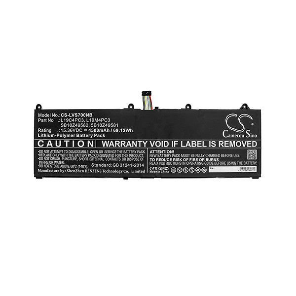 Cameron Sino Cs Lvs700Nb 4500Mah Battery For Lenovo Notebook Laptop