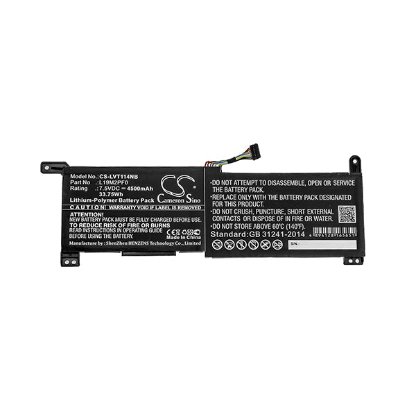 Cameron Sino Cs Lvt114Nb 4500Mah Battery For Lenovo Notebook Laptop