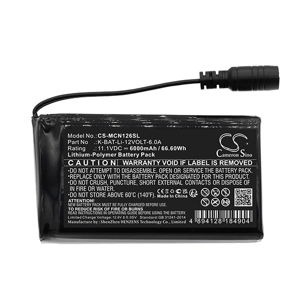 Cameron Sino Cs Mcn126Sl 6000Mah Battery For Macna Heated Clothes