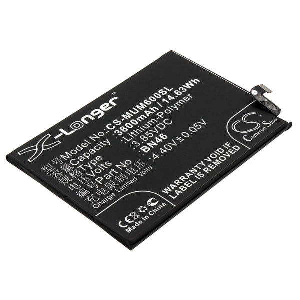Cameron Sino Cs Mum600Sl 3800Mah Battery For Xiaomi Mobile Smartphone