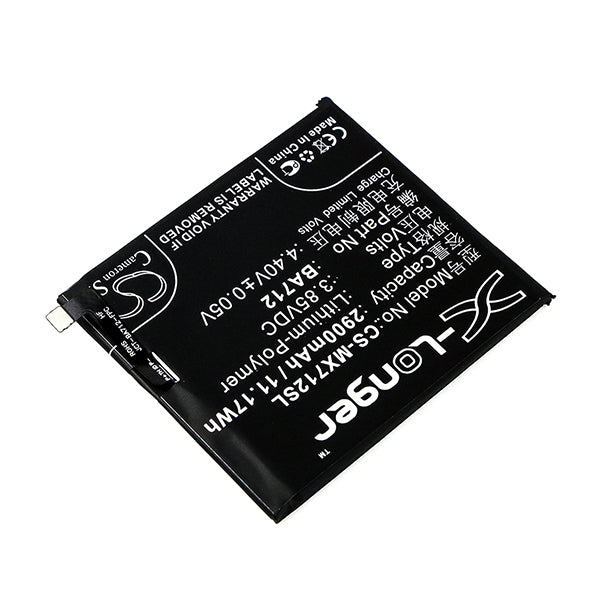 Cameron Sino Cs Mx712Sl 2900Mah Battery For Meilan Mobile Smartphone