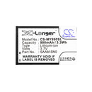 Cameron Sino Cs My890Sl 900Mah Battery For Humantechnik Game Console