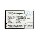 Cameron Sino Cs Nk3Lxl 1300Mah Battery For Myphone Mobile Smartphone