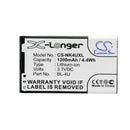 Cameron Sino Cs Nk4Uxl 1200Mah Battery For Vertu Mobile Smartphone