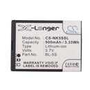 Cameron Sino Cs Nk5Ssl 900Mah Battery For Nokia Mobile Smartphone