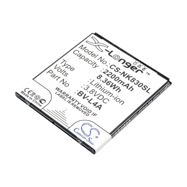 Cameron Sino Cs Nk830Sl 2200Mah Battery For Nokia Mobile Smartphone