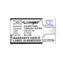 Cameron Sino Cs Nkt105Sl 1300Mah Battery For Nokia Mobile Smartphone