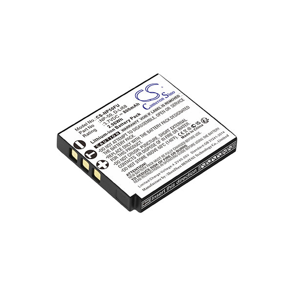 Cameron Sino Cs Np50Fu 800Mah Battery For Ricoh Camera