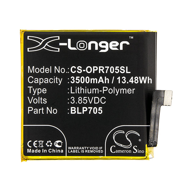 Cameron Sino Cs Opr705Sl 3500Mah Battery For Oppo Mobile Smartphone