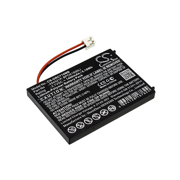 Cameron Sino Cs Orc710Mb 1400Mah Battery For Audioline Babyphone