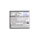 Cameron Sino Cs Ot503Sl 1600Mah Battery For Alcatel Hotspot