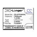 Cameron Sino Cs Otp405Xl 1950Mah Battery For Alcatel Mobile Smartphone