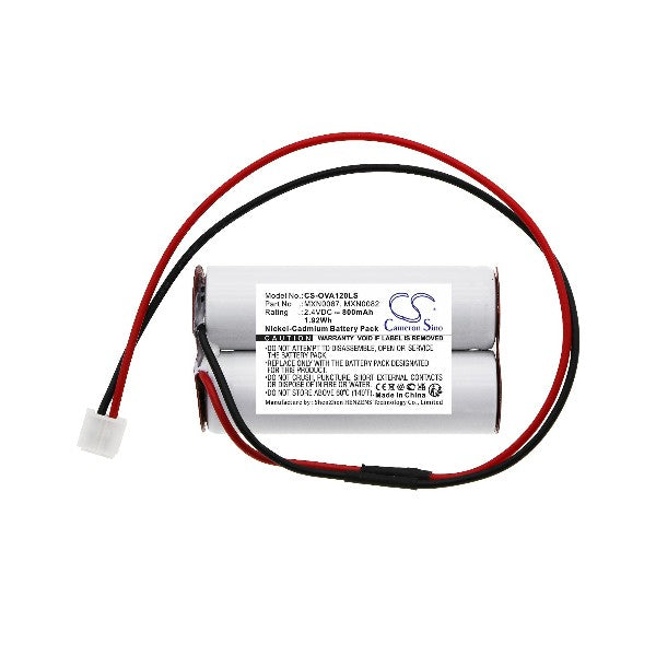 Cameron Sino Csova120Ls 800Mah Battery For Legrand Emergency Light