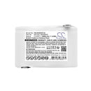 Cameron Sino Csova957Ls 2000Mah Battery For Legrand Emergency Light