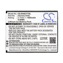 Cameron Sino Cs Phs377Sl 1800Mah Battery For Philips Mobile Smartphone