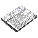 Cameron Sino Cs Pt9070Sl 1300Mah Battery For Pantech Mobile Smartphone