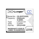 Cameron Sino Cs Scp332Sl 2500Mah Battery For Coolpad Hotspot