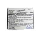 Cameron Sino Cs Sh009Sl 650Mah Battery For Sharp Mobile Smartphone