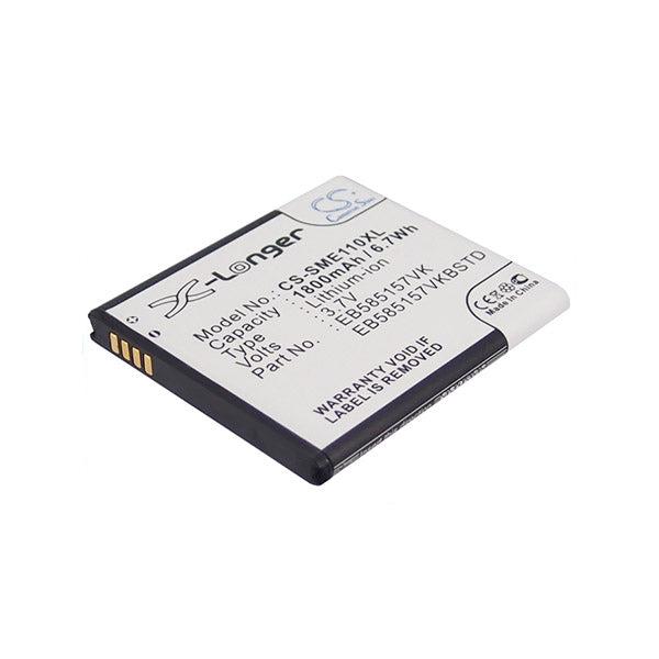 Cameron Sino Cs Sme110Xl 1800Mah Battery For Samsung Mobile Smartphone