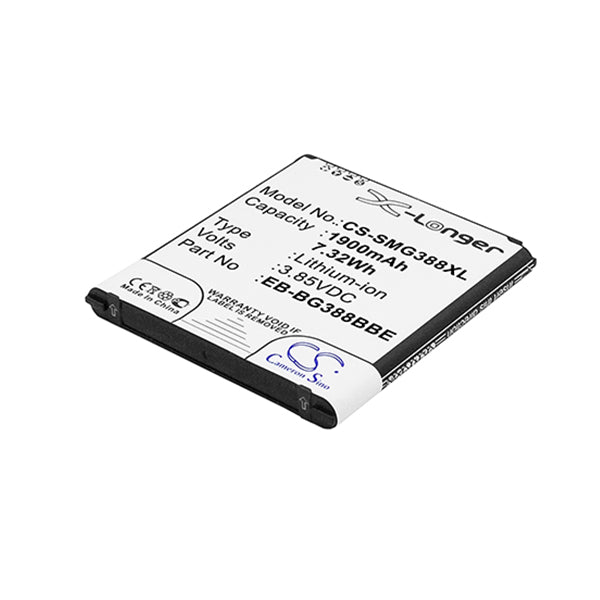 Cameron Sino Cs Smg388Xl 1900Mah Battery For Samsung Mobile Smartphone
