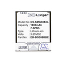 Cameron Sino Cs Smg388Xl 1900Mah Battery For Samsung Mobile Smartphone