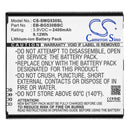 Cameron Sino Cs Smg530Sl 2400Mah Battery For Samsung Mobile Smartphone