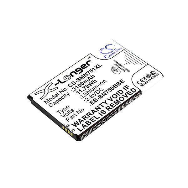 Cameron Sino Cs Smn751Xl 3100Mah Battery For Samsung Mobile Smartphone