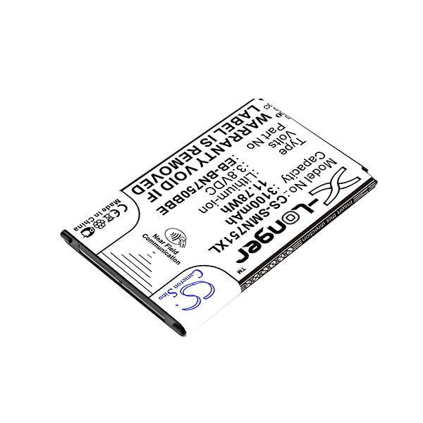 Cameron Sino Cs Smn751Xl 3100Mah Battery For Samsung Mobile Smartphone